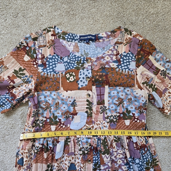 Princess Highway Sunday Sweetness Lounge Cat Babydoll Dress Size 12 AU / 8 US - Picture 9 of 12